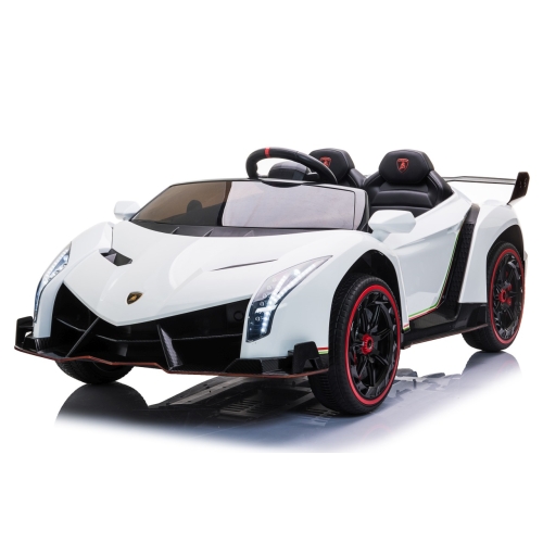 Auto na akumulator dla dzieci Lamborghini Veneno Biały XMX-615